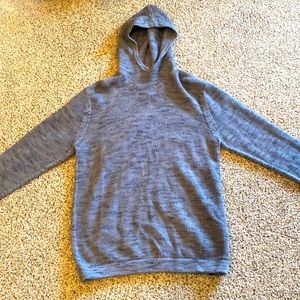 Men’s large lululemon cascade coast merino wool hoodie